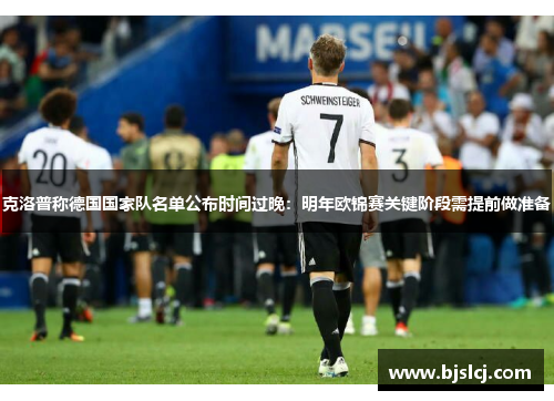 克洛普称德国国家队名单公布时间过晚：明年欧锦赛关键阶段需提前做准备